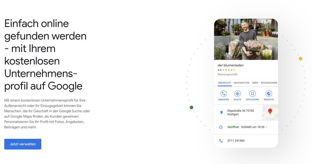 Local Listing mit Google My Business