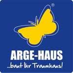 Logo und Slogan von ARGE-HAUS Massivbau GmbH Rostock