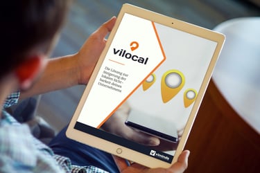 Tablet mit vilocal-Guide